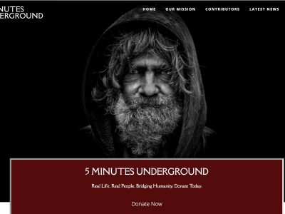 Web Design completed for 5 minutes underground in Portland Or